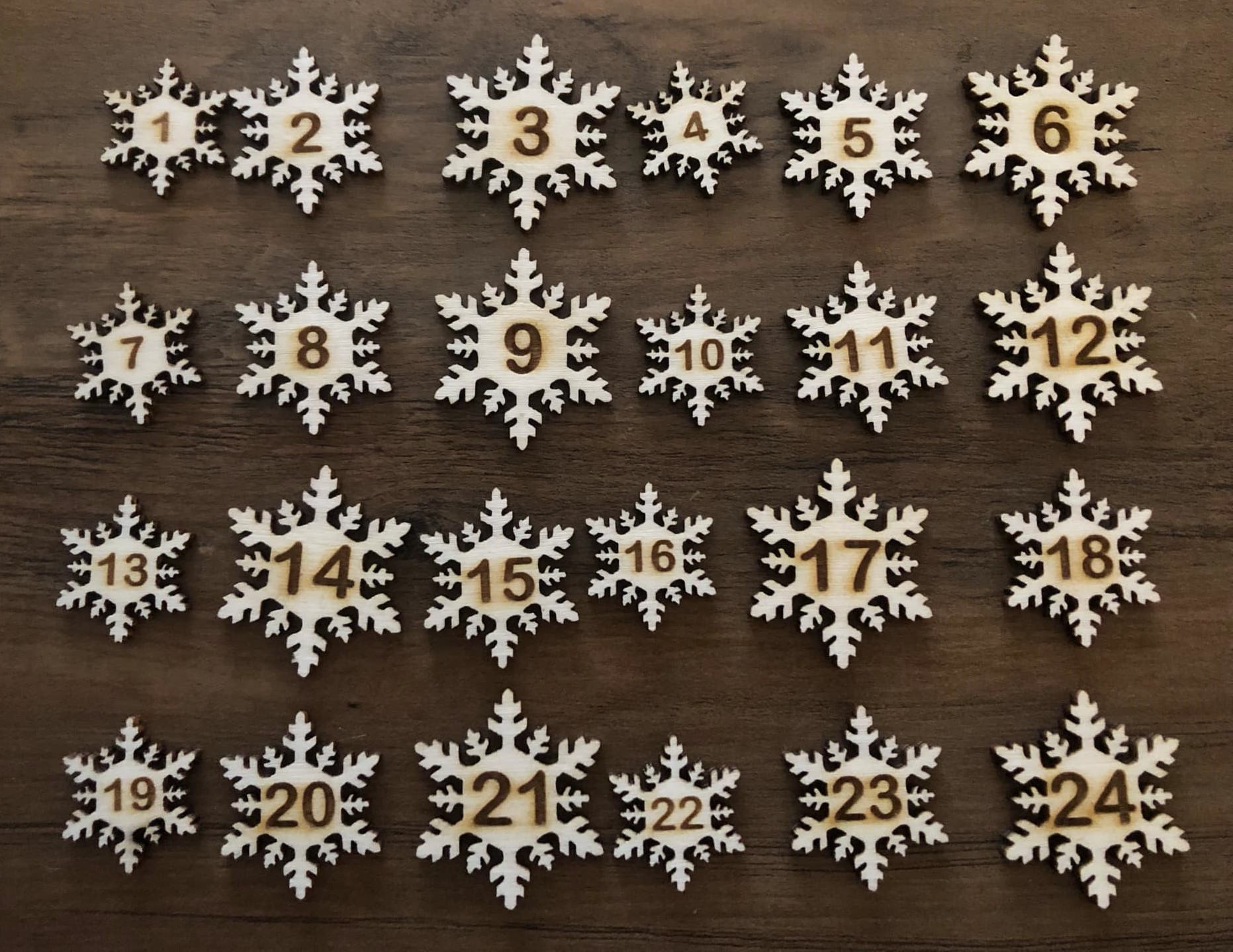 Doplňky pro Adventní kalendáře.