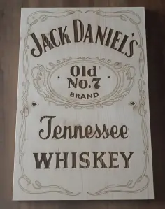 Dřevěná deska Jack Daniels