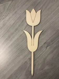 Velikonoční zápich tulipán přírodní