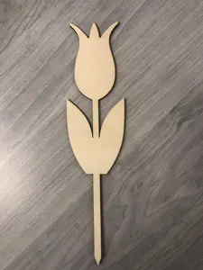 Velikonoční zápich tulipán 2 přírodní