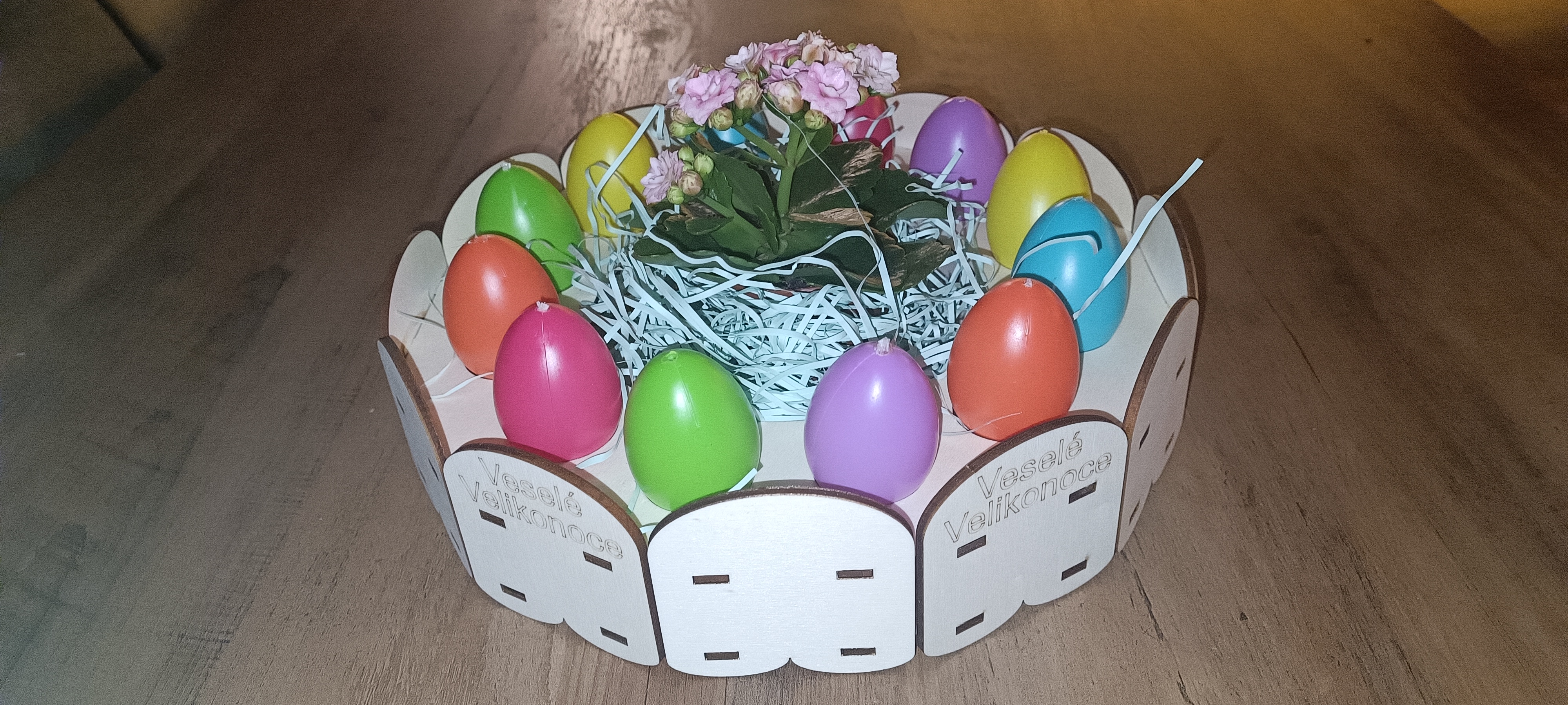 Velikonoční plato na vajíčka