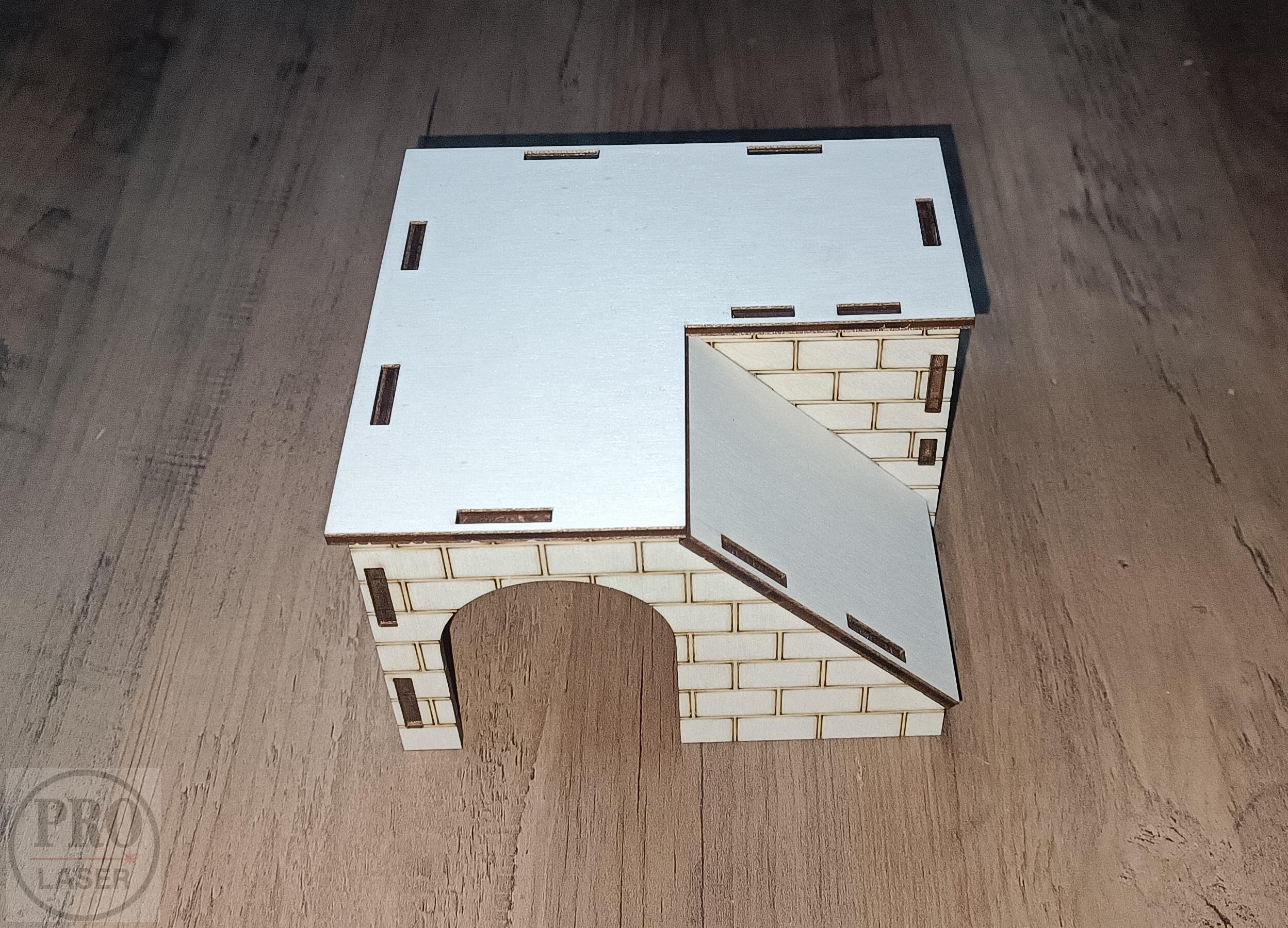 Dřevěný domeček pro křečka