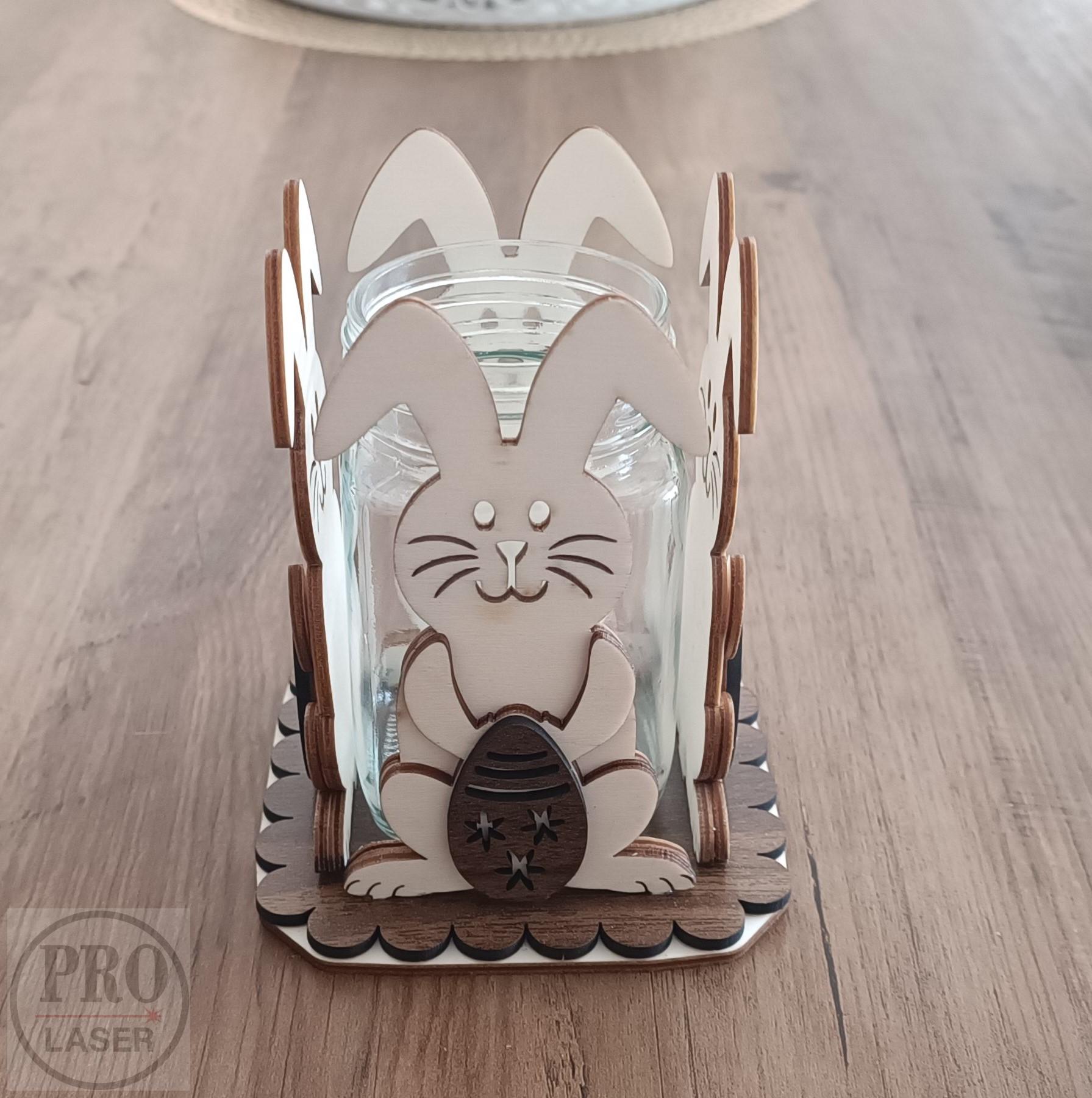 Velikonoční váza  - zajíci