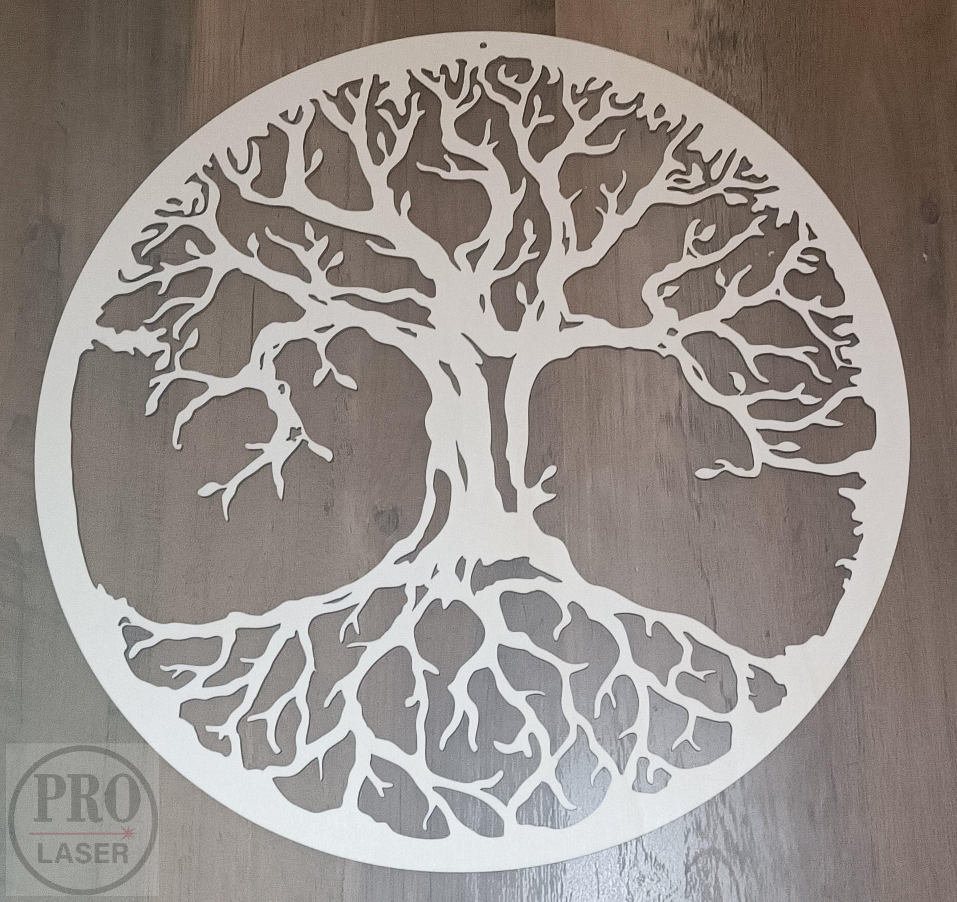 Dřevěný strom života - kruh