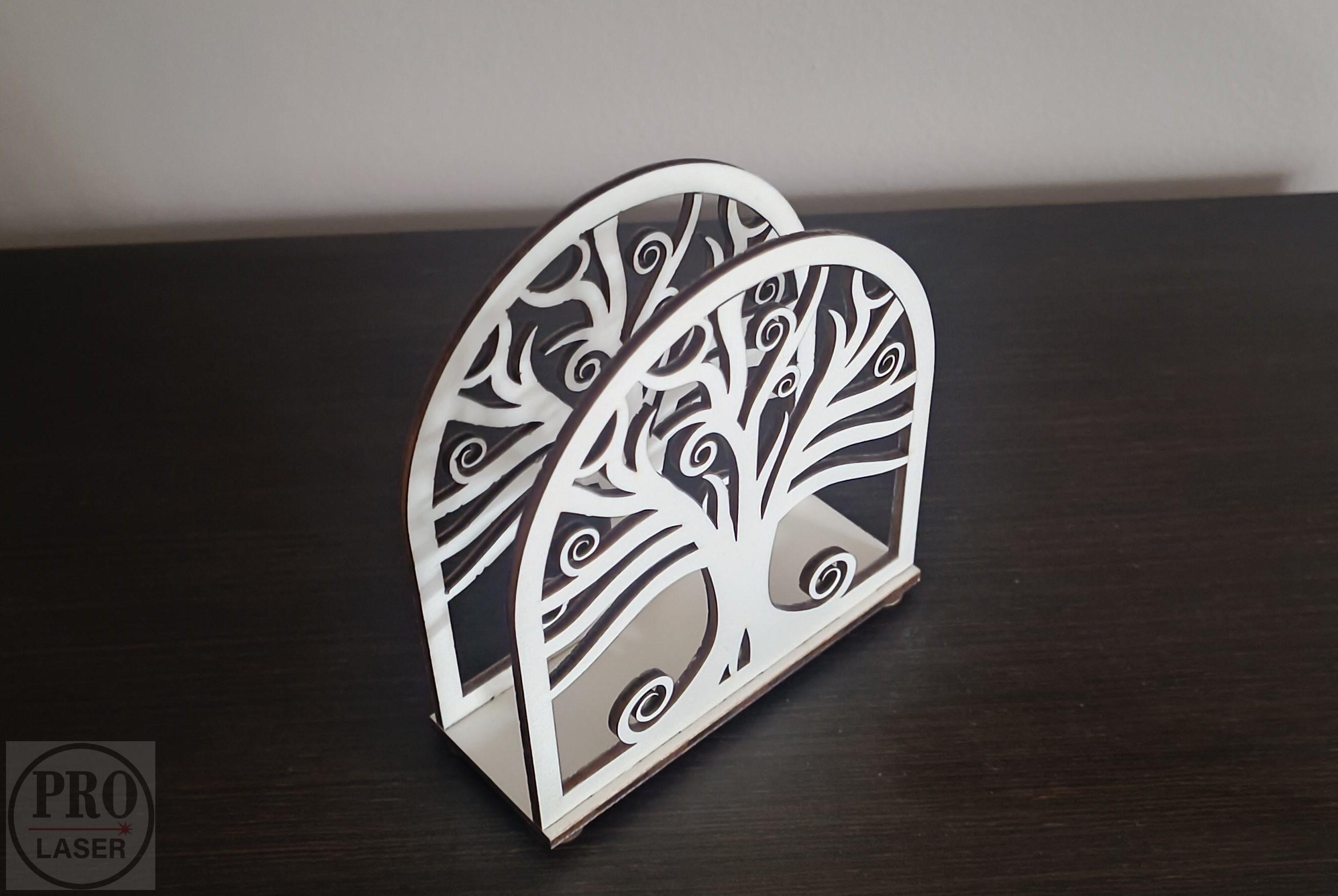 Stojánek na ubrousky strom 4