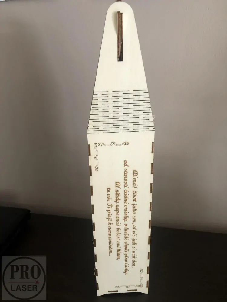 Krabička na lahev s číslem