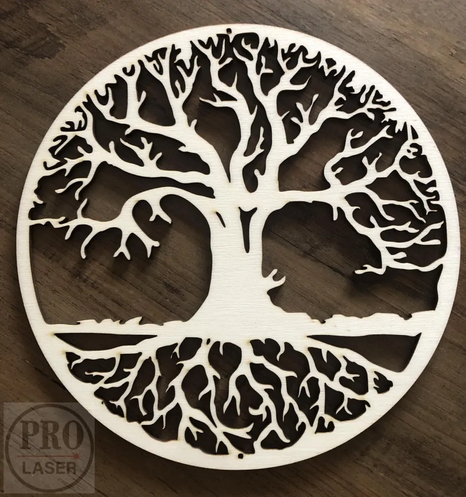 Dřevěný strom života průměr 20cm.