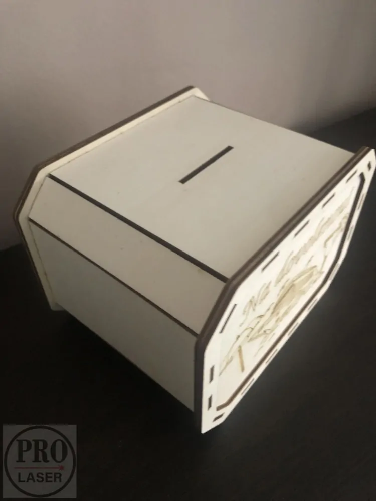 Dřevěná pokladnička - rezerva