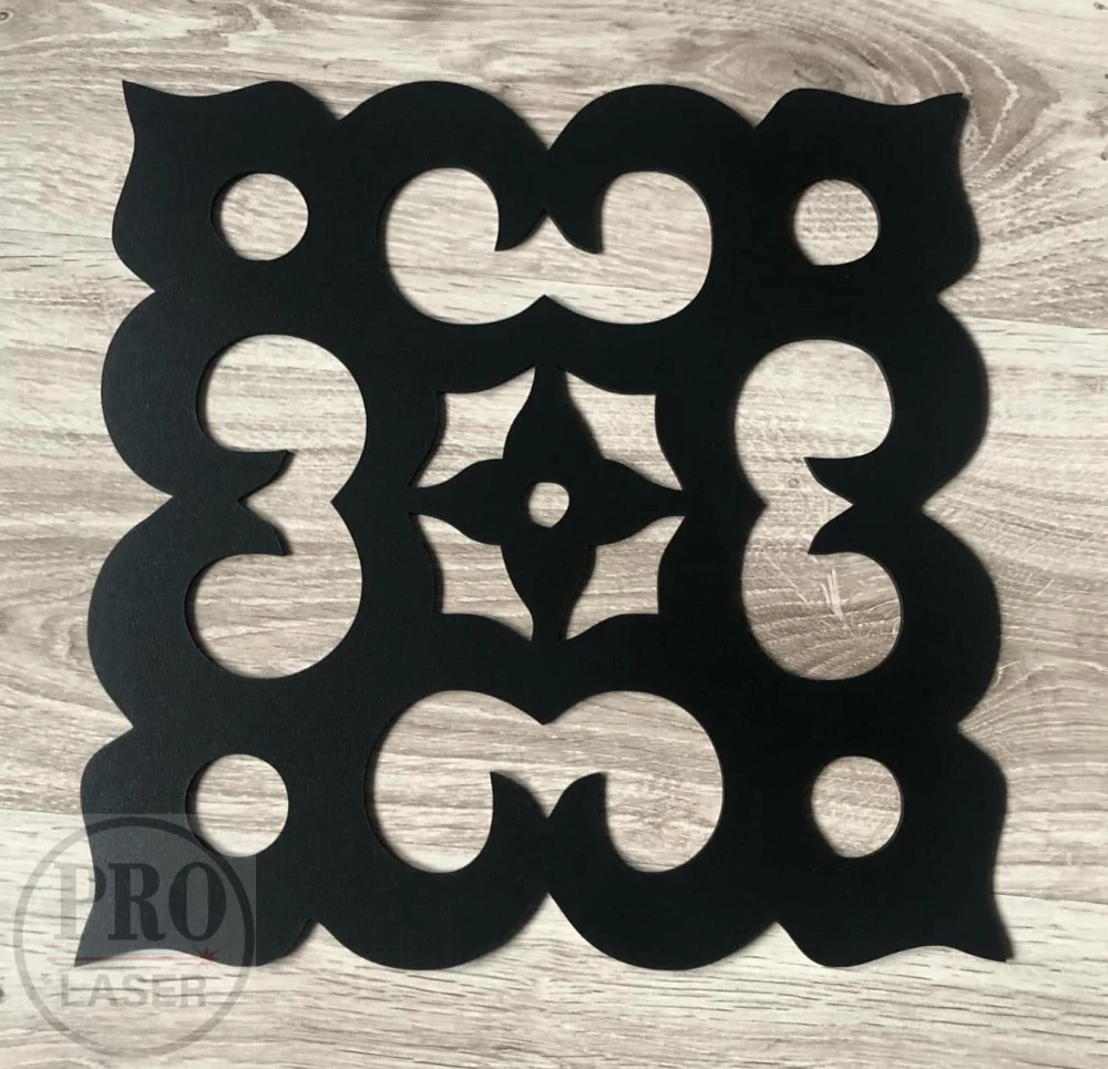 Dřevěné čtvercové prostírání, podložka na stůl