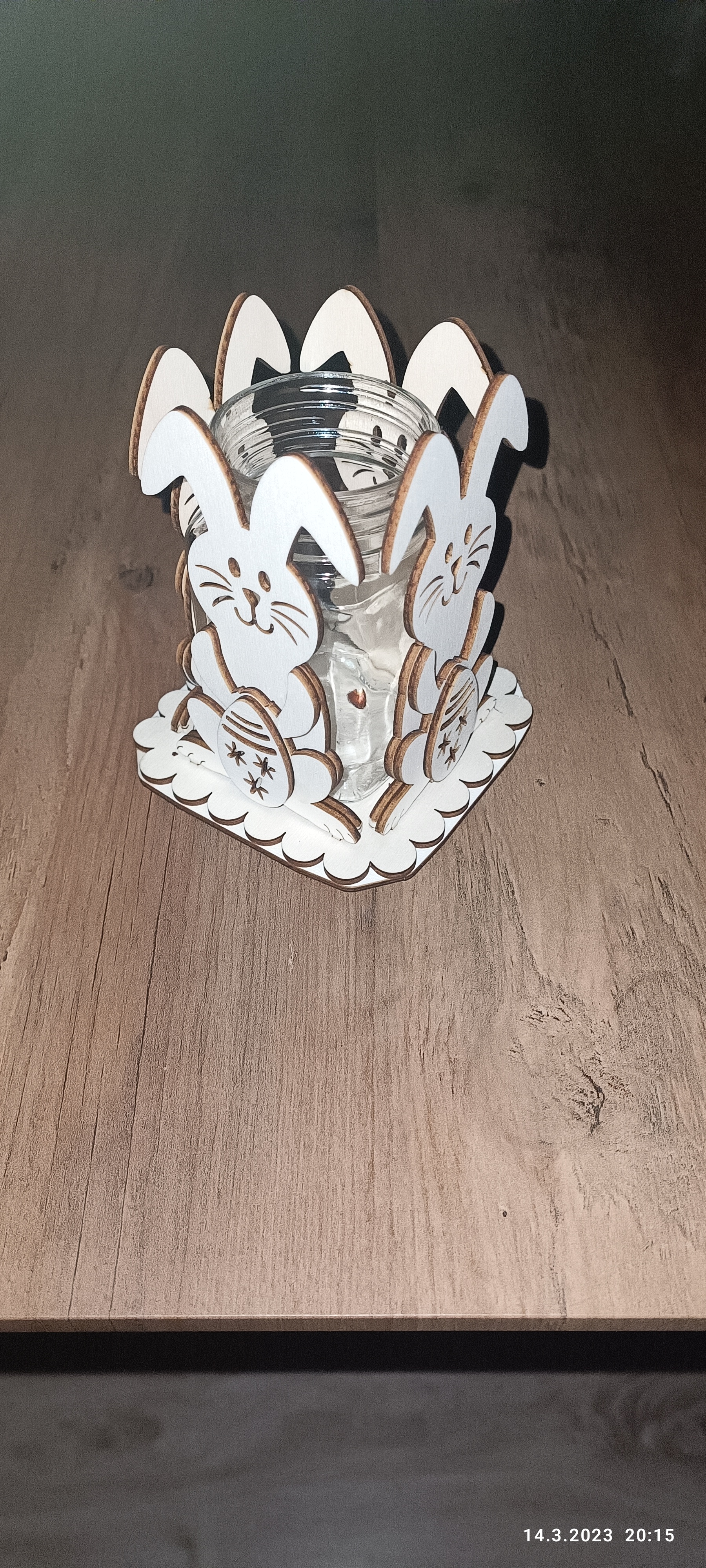 Velikonoční váza  - zajíci