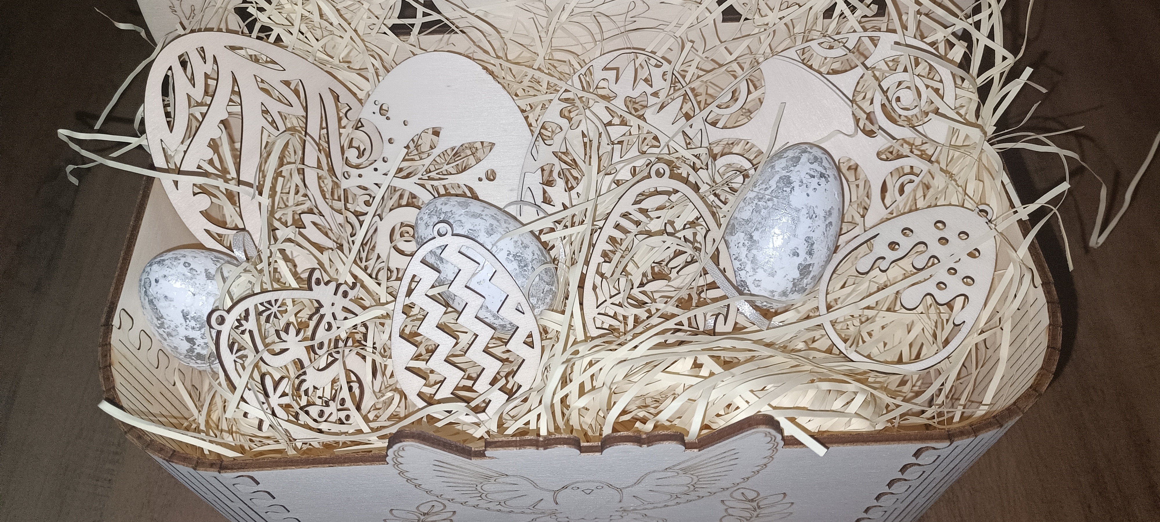 Velikonoční košík velký 